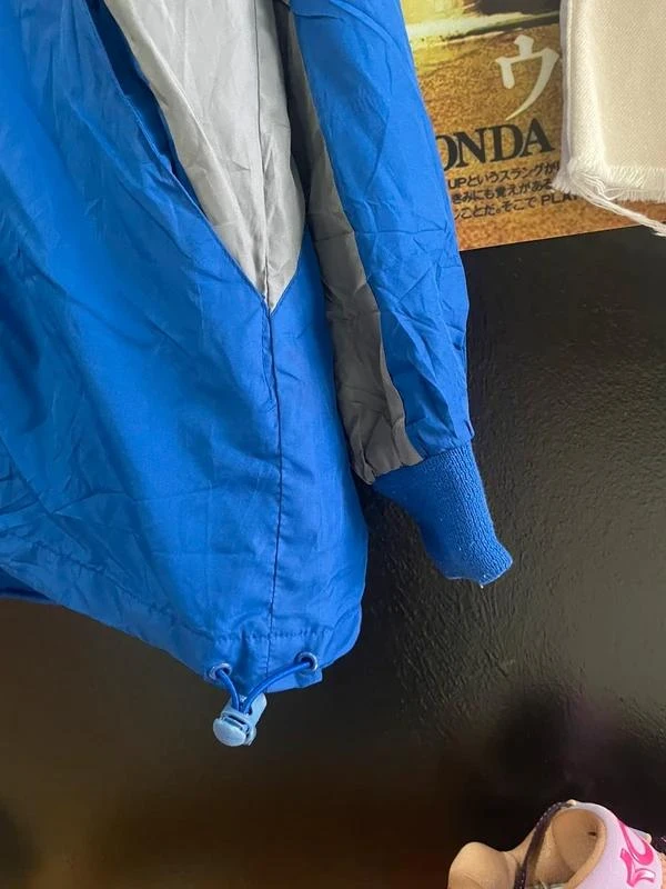 NFL Indianapolis Colts Windbreaker Vintage 90s Electric Blue White Streetwear Ha – photo 5